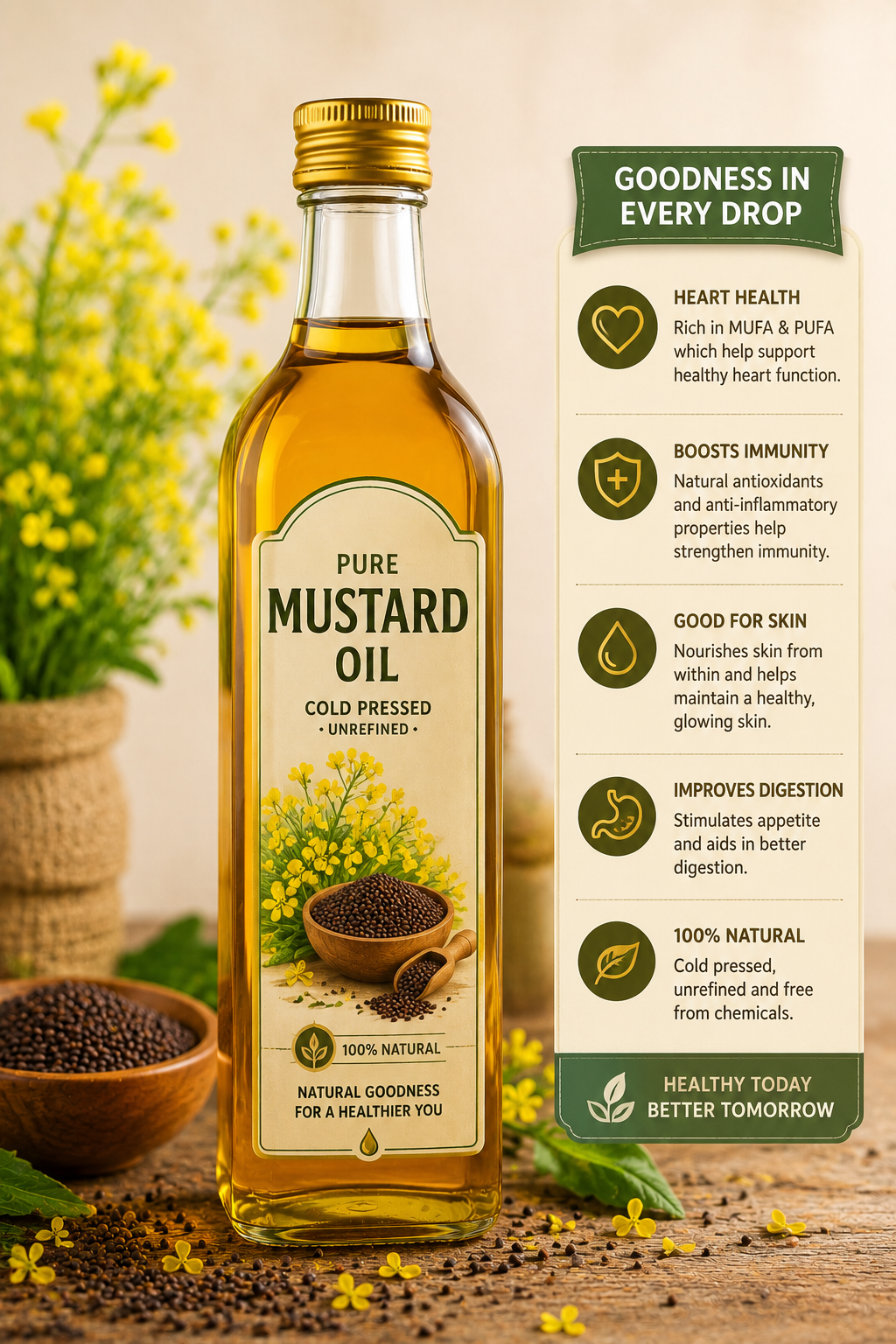 Pure Mustard Oil image 3